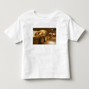 T-shirt Pour Les Tous Petits Tonneaux de chêne dans la cave au Domaine Comte
