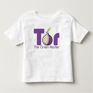 T-shirt Pour Les Tous Petits Tor - Routeur Onion