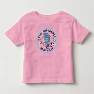 T-shirt Pour Les Tous Petits Tornados turquoises Toddler T