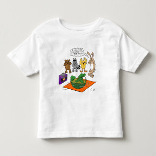 T-shirt Pour Les Tous Petits Tortoise et lièvre révisés