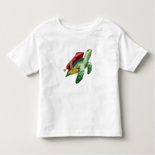 T-shirt Pour Les Tous Petits Tortue avec fusée