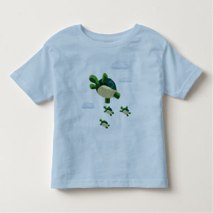 T-shirt Pour Les Tous Petits Tortue volante