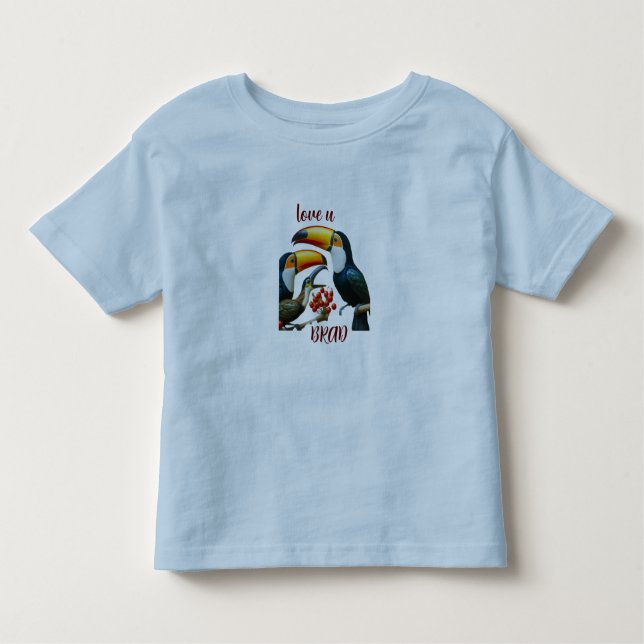 T-shirt Pour Les Tous Petits Toucan Tango, Rainforest Rhapsody (Devant)