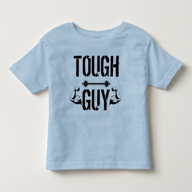 T-shirt Pour Les Tous Petits "Tough Guy" - Toddler Tee (Devant)