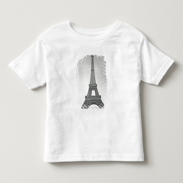 T-shirt Pour Les Tous Petits Tour Eiffel, 1887-89 (Devant)