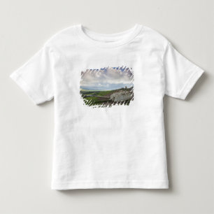 T-shirt Pour Les Tous Petits Tourelle de char israélien pointant vers Qunietra