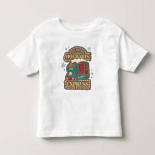 T-shirt Pour Les Tous Petits Tous à bord du cookie de Noël du train HOGWARTS™ E