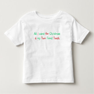 T-shirt Pour Les Tous Petits Tous que je veux pour la chemise de Noël
