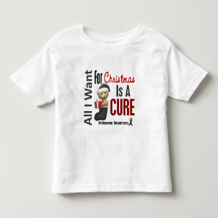 T-shirt Pour Les Tous Petits Tous que je veux pour le mélanome de Noël