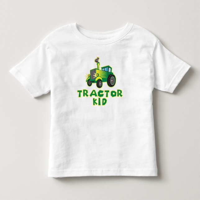 T-shirt Pour Les Tous Petits Tracteur Kid (Devant)