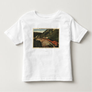 T-shirt Pour Les Tous Petits Train de constructeur d'empire