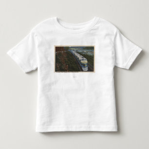 T-shirt Pour Les Tous Petits Train rationalisant par Potomac