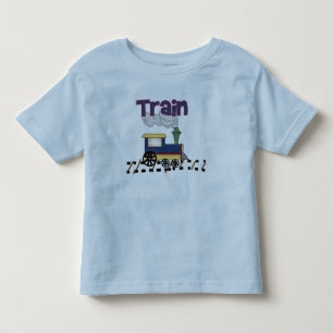 T-shirt Pour Les Tous Petits Train sur piste