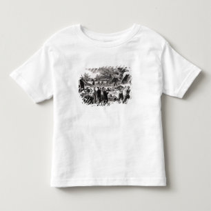 T-shirt Pour Les Tous Petits Transport outre du blessé après l'Antietam