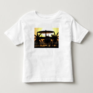 T-shirt Pour Les Tous Petits Travail de marins sur un avion d'E-2C Hawkeye