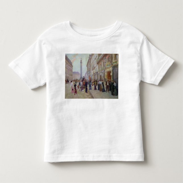 T-shirt Pour Les Tous Petits Travailleurs laissant le Maison Paquin (Devant)