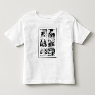 T-shirt Pour Les Tous Petits Travaillez à l'intérieur des caissons, constucti