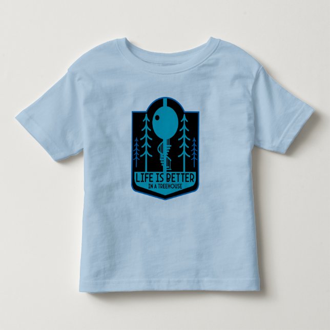 T-shirt Pour Les Tous Petits Treehouse Homes (Devant)