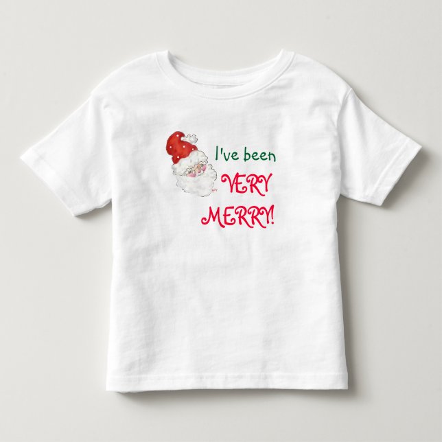 T-shirt Pour Les Tous Petits Très Joyeux Tee (Devant)