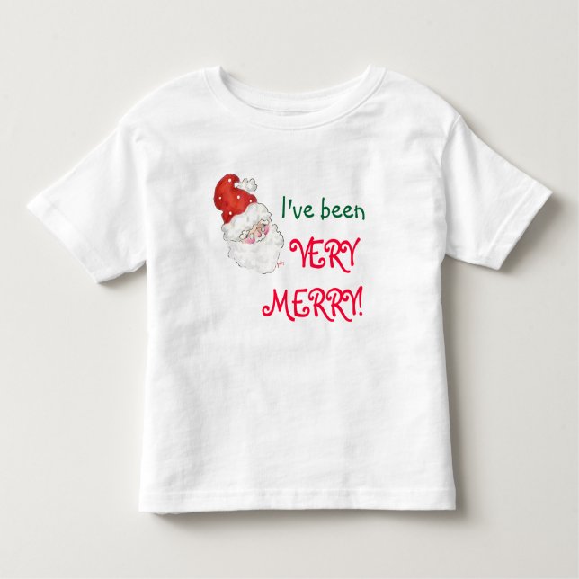 T-shirt Pour Les Tous Petits Très Joyeux Tee (Devant)