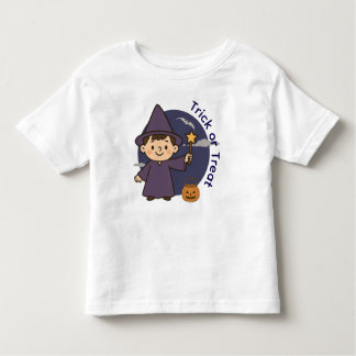 T-shirt Pour Les Tous Petits Trick ou Treat Design de l'Assistant adorable