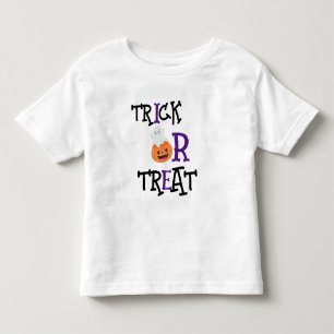 T-shirt Pour Les Tous Petits Trick ou Treat Halloween