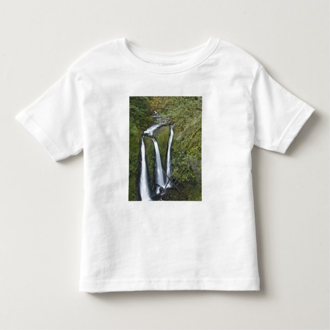 T-shirt Pour Les Tous Petits Triple Falls, Columbia River Gorge (Devant)
