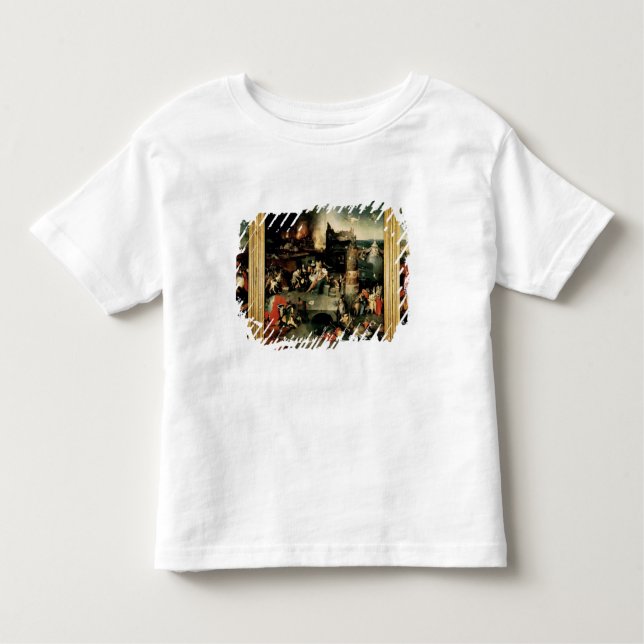 T-shirt Pour Les Tous Petits Triptyque : La tentation de St Anthony (Devant)