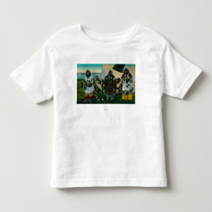 T-shirt Pour Les Tous Petits Trois beautés et traîneaux esquimaux ReindeerSta
