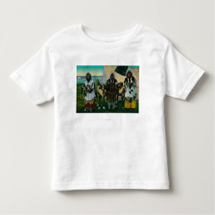 T-shirt Pour Les Tous Petits Trois beautés et traîneaux esquimaux ReindeerState