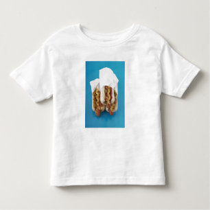 T-shirt Pour Les Tous Petits Trois hot-dogs en petits pains