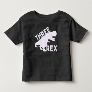 T-shirt Pour Les Tous Petits Trois Rex 3 rd Birthday Shirt, Bab de trois ans