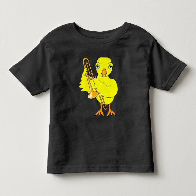 T-shirt Pour Les Tous Petits Trombone (Devant)