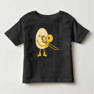 T-shirt Pour Les Tous Petits Trombone Egghead