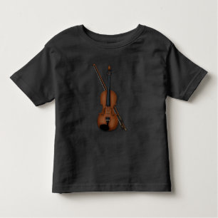 T-shirt Pour Les Tous Petits Trompe L'oeil Violon Viola Élégante musique classi