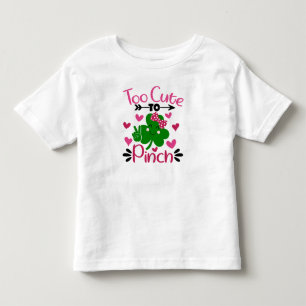 T-shirt Pour Les Tous Petits Trop mignon à Pinch - Saint Patrick's Day Fun