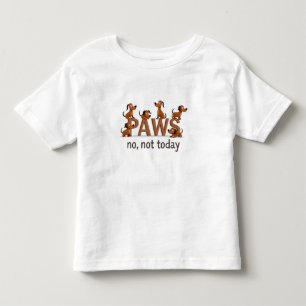 T-shirt Pour Les Tous Petits Troupe de Pattes : L'Équipe de Chiens Amusants - "