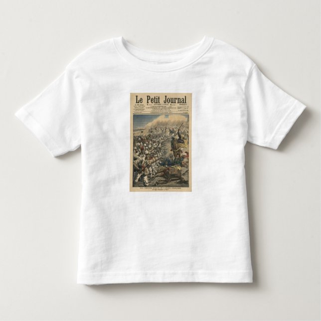 T-shirt Pour Les Tous Petits Troupes d'élite d'armée française, Français (Devant)