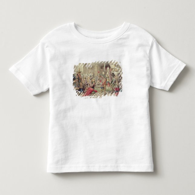 T-shirt Pour Les Tous Petits Tsar Ivan IV Vasilyevich le terrible (Devant)