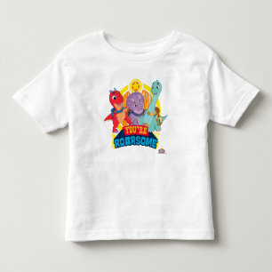 T-shirt Pour Les Tous Petits Tu es Roarsome Dino Ranch