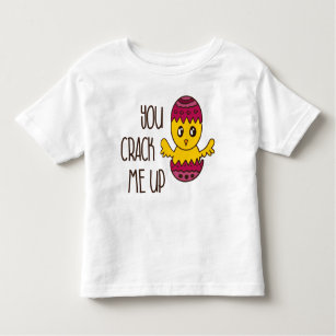 T-shirt Pour Les Tous Petits Tu M'As Déchiré Le Doodle De Poule De Pâques Drôle