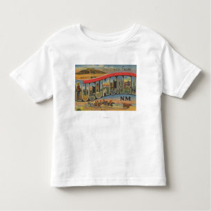 T-shirt Pour Les Tous Petits Tucumcari, Nouveau Mexique - grandes scènes de