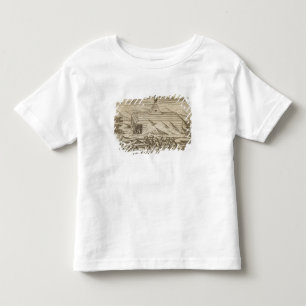T-shirt Pour Les Tous Petits Tuerie d'équipages et pelage d'ours à l'extérie