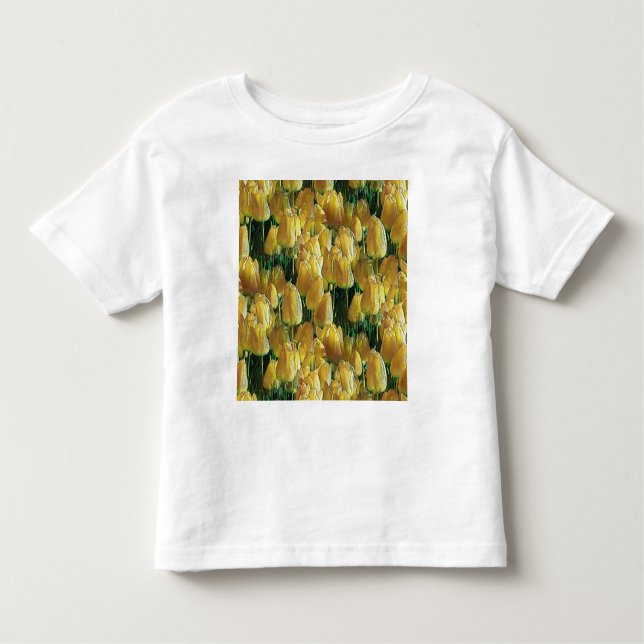 T-shirt Pour Les Tous Petits Tulips Sunshine Yellow (Devant)