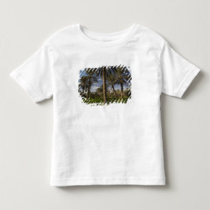 T-shirt Pour Les Tous Petits Tunisie, région des Ksour, Ksar Ghilane, palmier d