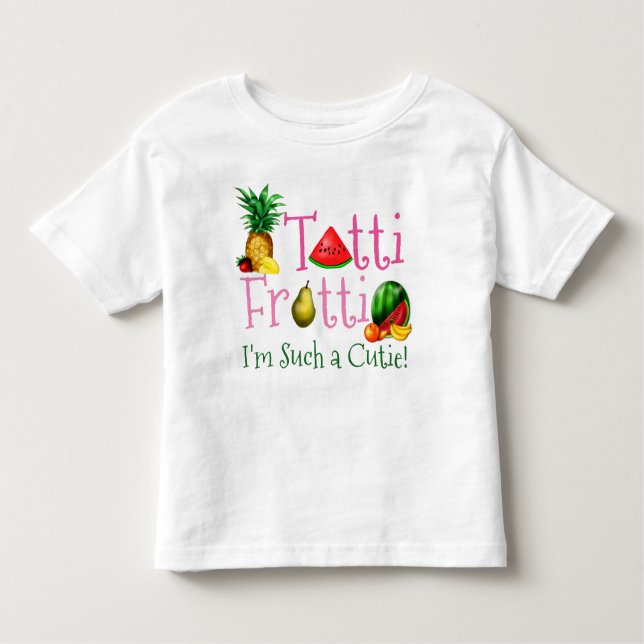 T-shirt Pour Les Tous Petits Tutti Frutti (Devant)