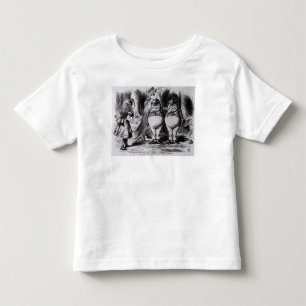 T-shirt Pour Les Tous Petits Tweedledum et Tweedledee