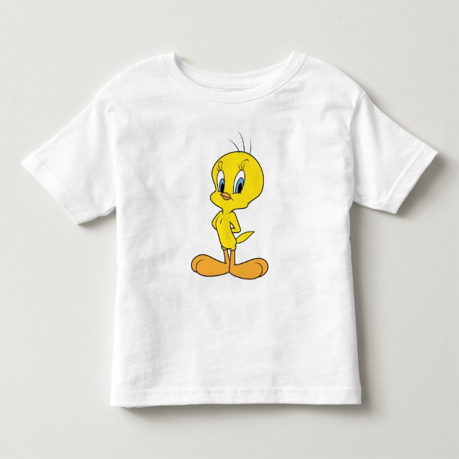 T-shirt Pour Les Tous Petits TWEETY™| Oiseau intelligent (Devant)
