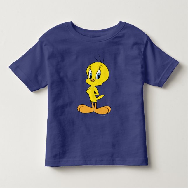 T-shirt Pour Les Tous Petits TWEETY™| Oiseau intelligent (Devant)