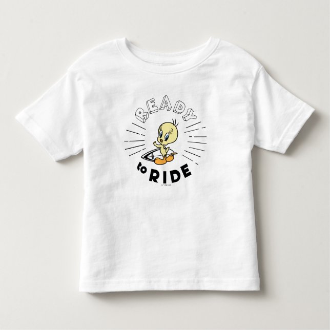 T-shirt Pour Les Tous Petits TWEETY™ Surfboard - Prêt à rouler (Devant)